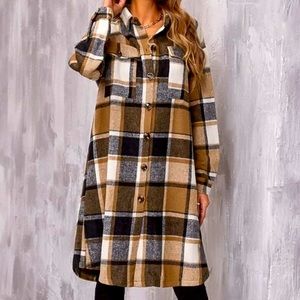 Shein Plaid Shacket